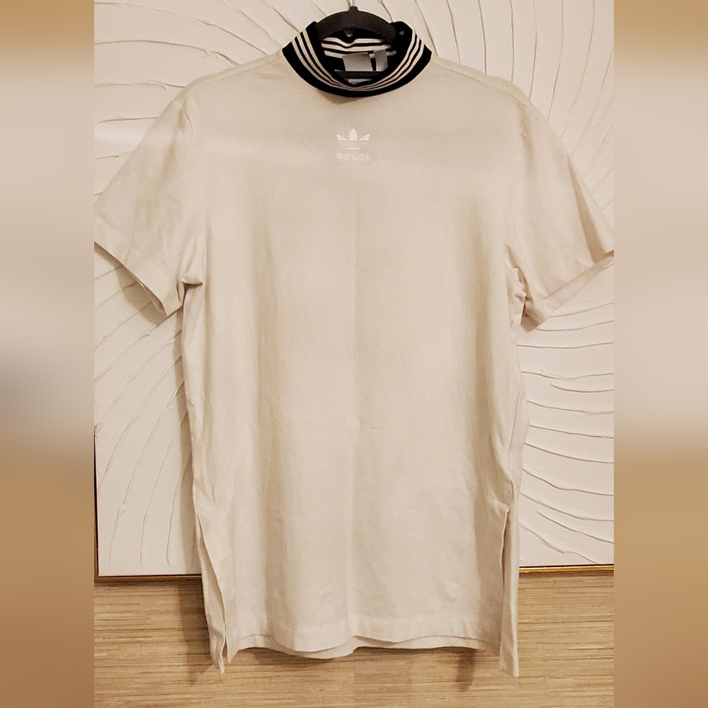 Adidas mock turtle neck tee